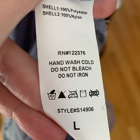 Nwt Mustard Seed bodysuit blouson tie straps thong - Picture 12 of 12